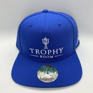 Jordan Trophy Room Script Royal Blue Jumpman‎ Hat Snapback Cap